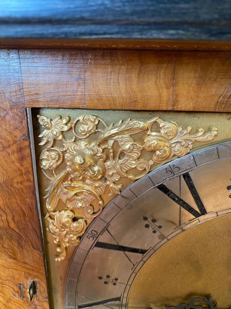 Important English Table Clock 19th Century George III 5