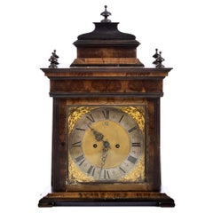 Important English Table Clock 19th Century George III