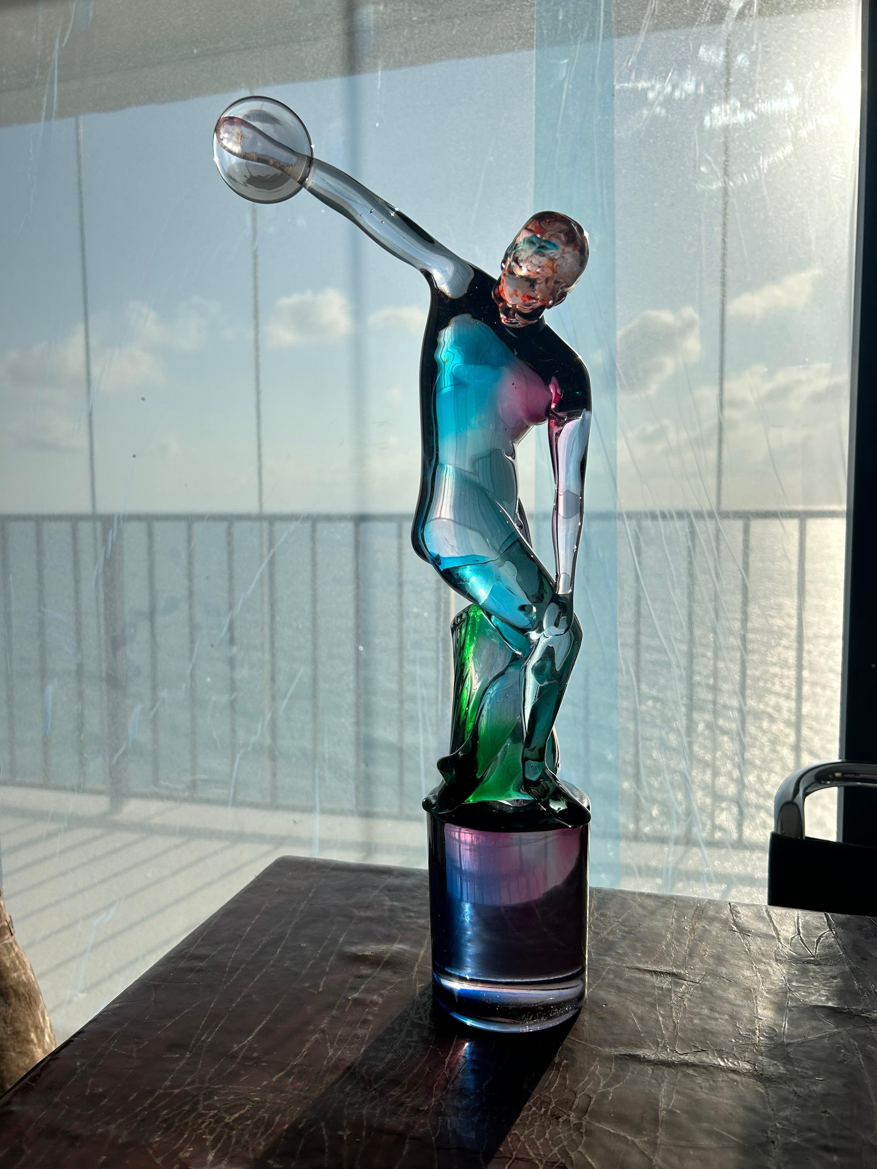 Wichtiger Ermanno Nason  Für Cendese discus thrower im Zustand „Gut“ im Angebot in West Palm Beach, FL