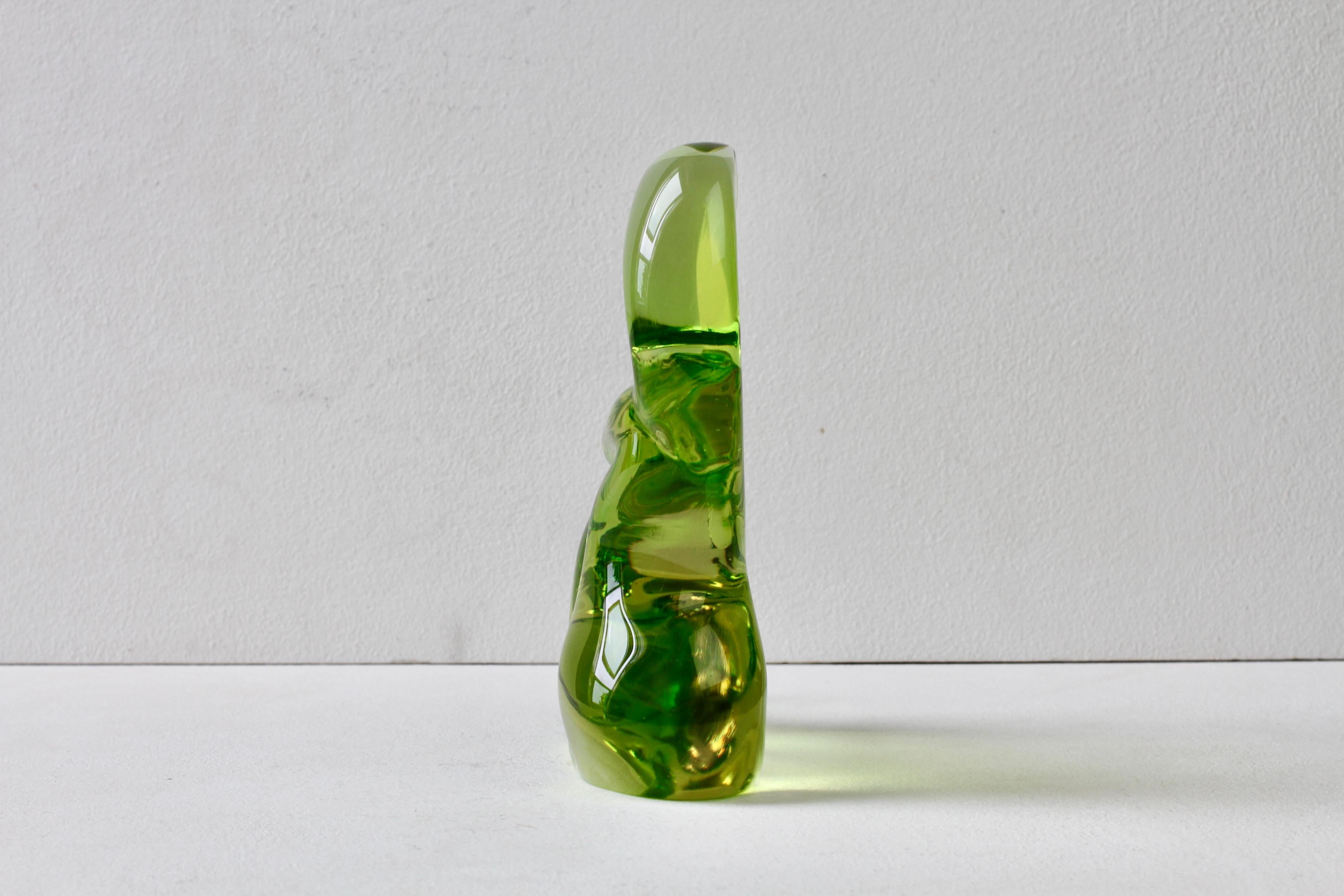 Important Ermanno Nason for Cenedese Female Italian Murano Glass Sculpture For Sale 7