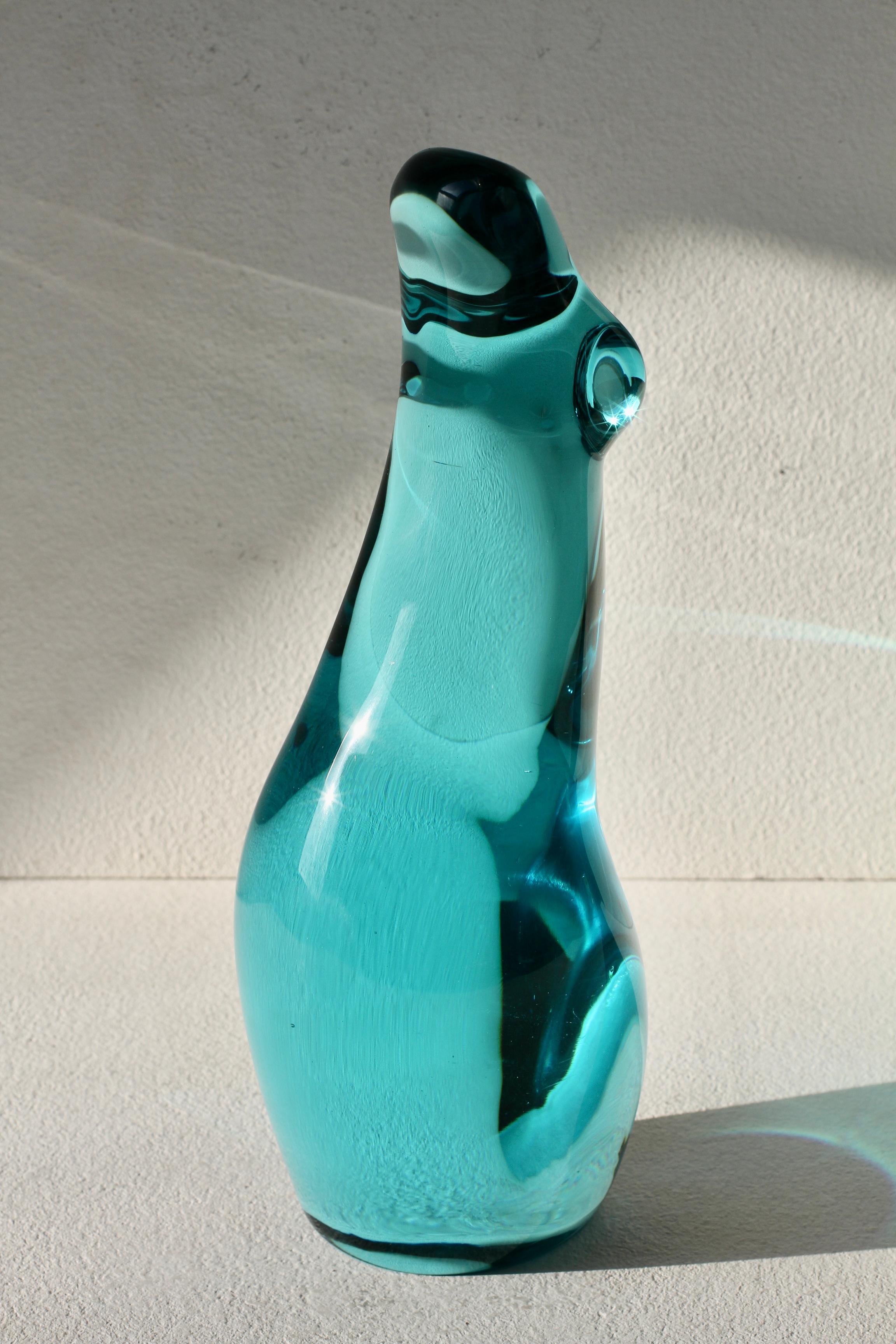 Importante escultura italiana de cristal de Murano Ermanno Nason para Cenedese Desnudo femenino en venta 4