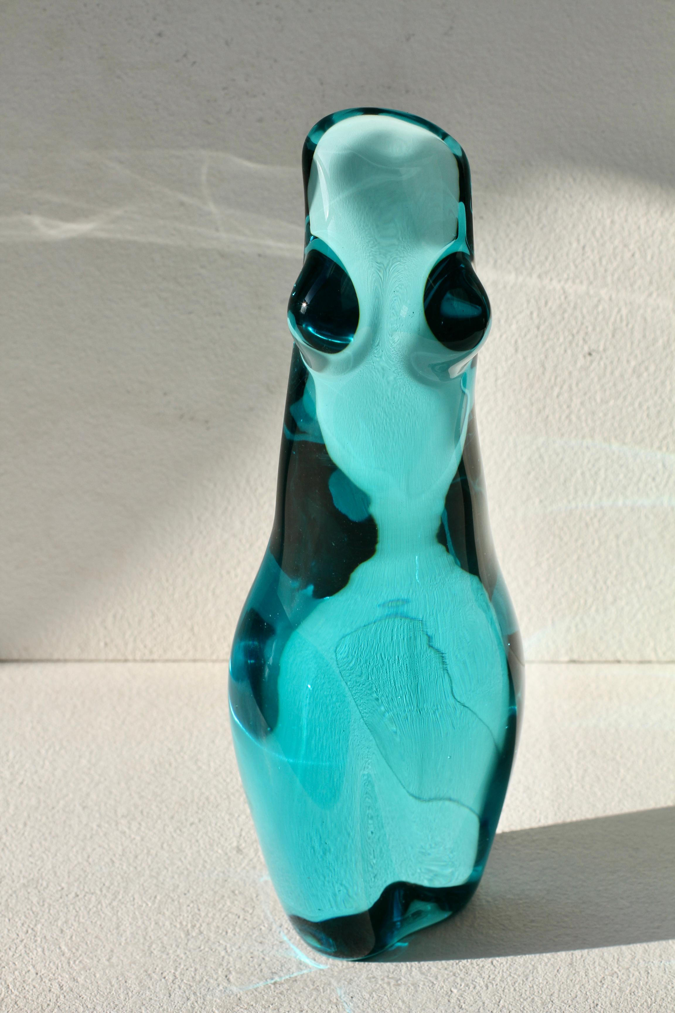 Importante escultura italiana de cristal de Murano Ermanno Nason para Cenedese Desnudo femenino en venta 5