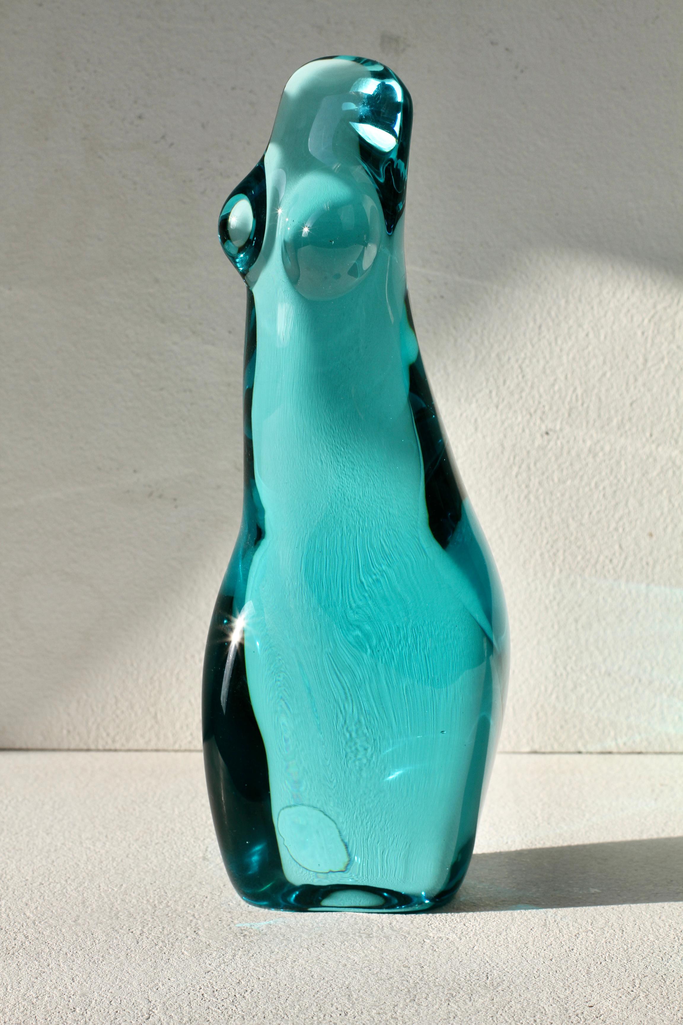 Importante escultura italiana de cristal de Murano Ermanno Nason para Cenedese Desnudo femenino en venta 7