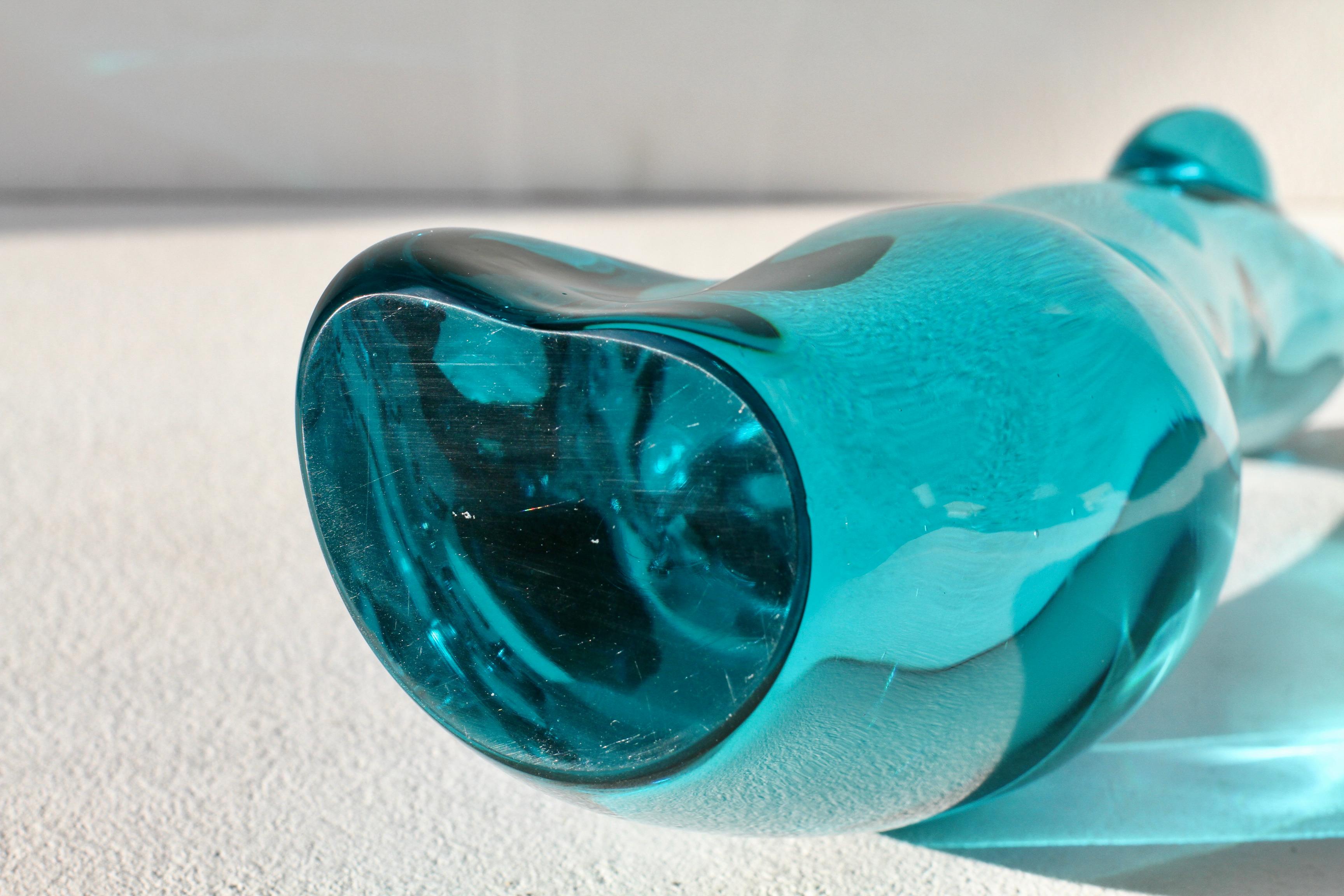Importante escultura italiana de cristal de Murano Ermanno Nason para Cenedese Desnudo femenino en venta 11