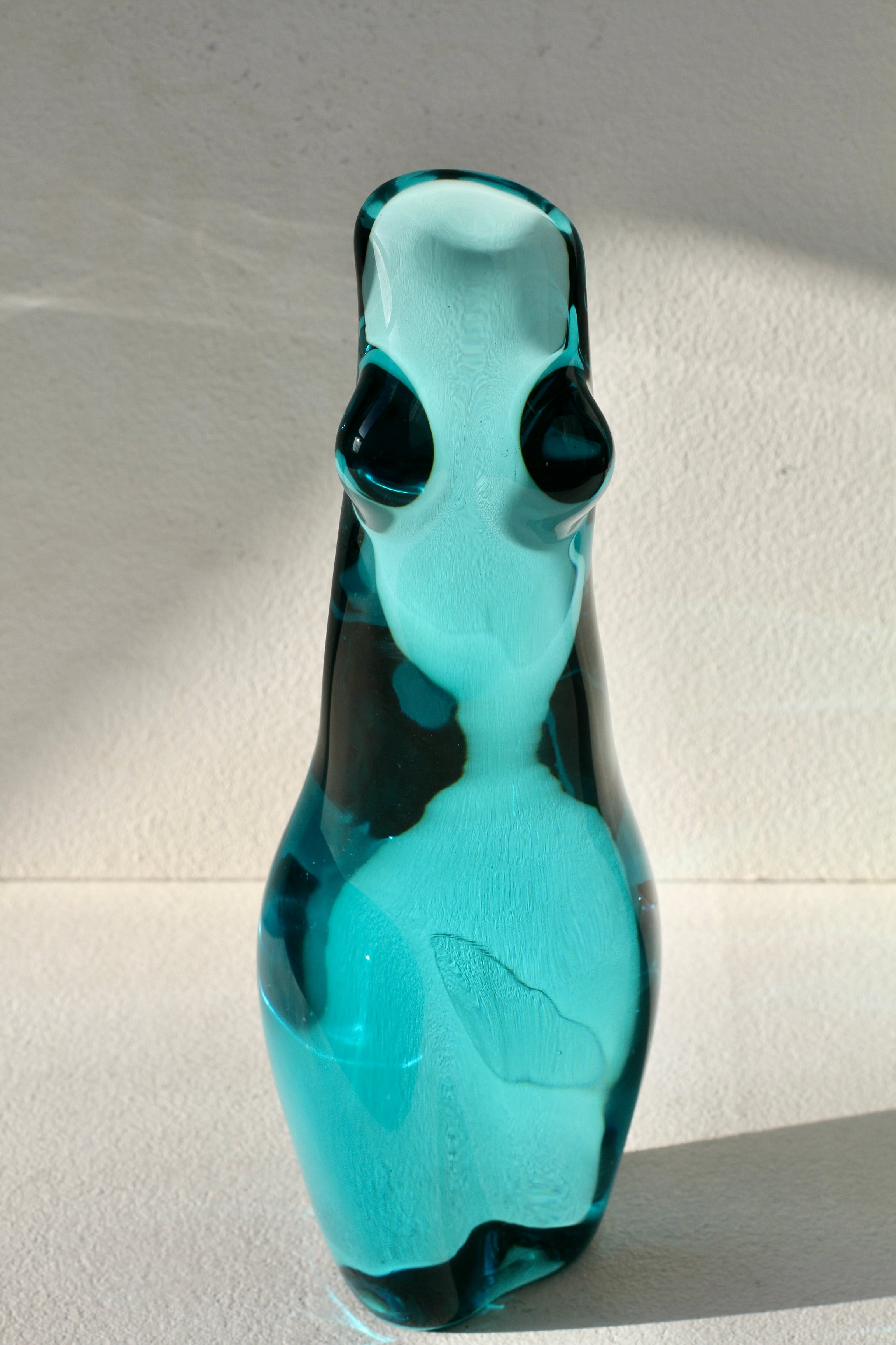Importante escultura italiana de cristal de Murano Ermanno Nason para Cenedese Desnudo femenino Moderno de mediados de siglo en venta