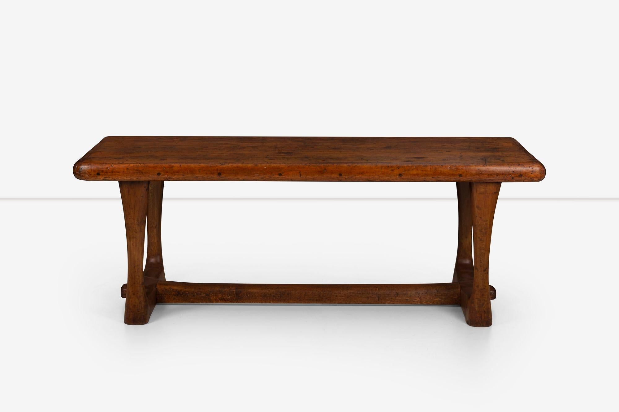 American Craftsman Importante table Esherick de la collection Hedgerow en vente