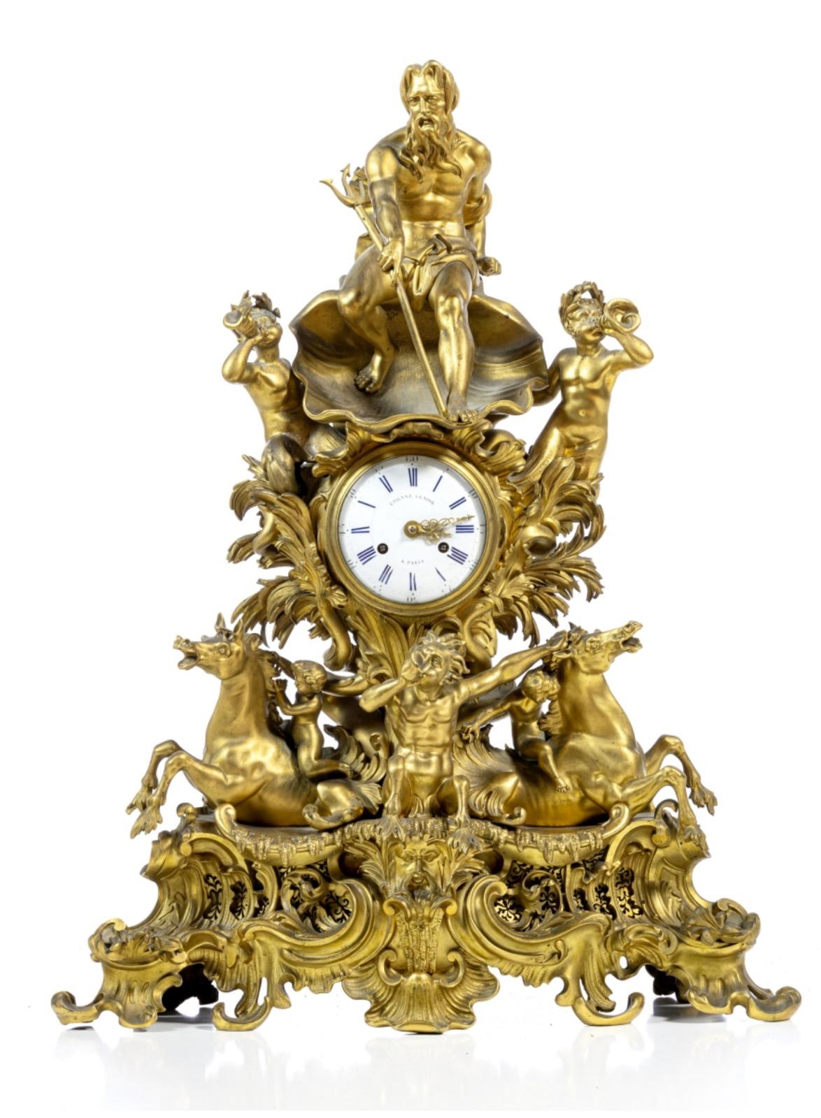 Etienne LeNoir-Uhr aus dem 18. Jahrhundert (Französisch)