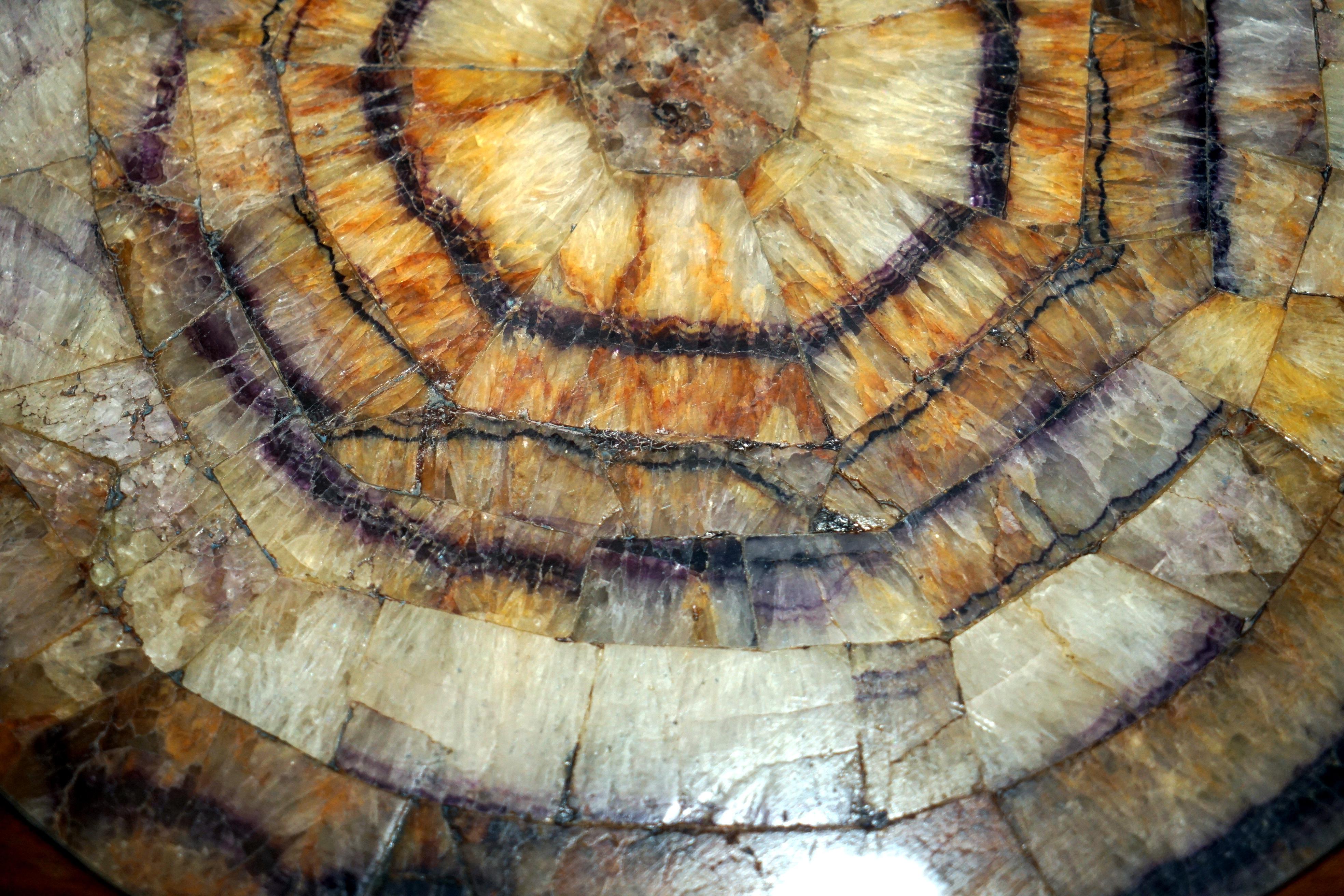 IMPORTANTE EXQUISITE ANTiQUE VICTORIENNE BLEUE TABLE D'ENDROIT D'ACCOMPAGNEMENT IHN PLATEAUS en vente 7