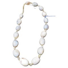 Important Fancy Large Agate Precious Stone Necklace Hotel Roosevelt Circa 1960s