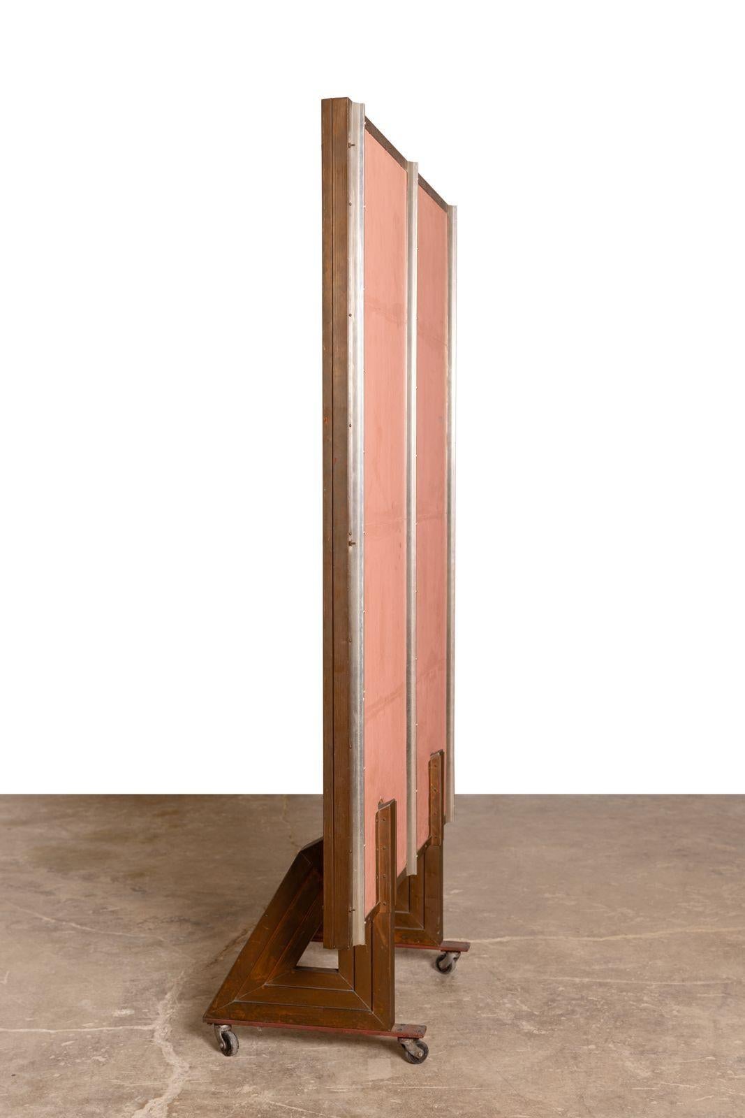 Importante tenda da visita in rame di Frank Lloyd Wright / specchio a figura intera in vendita 6