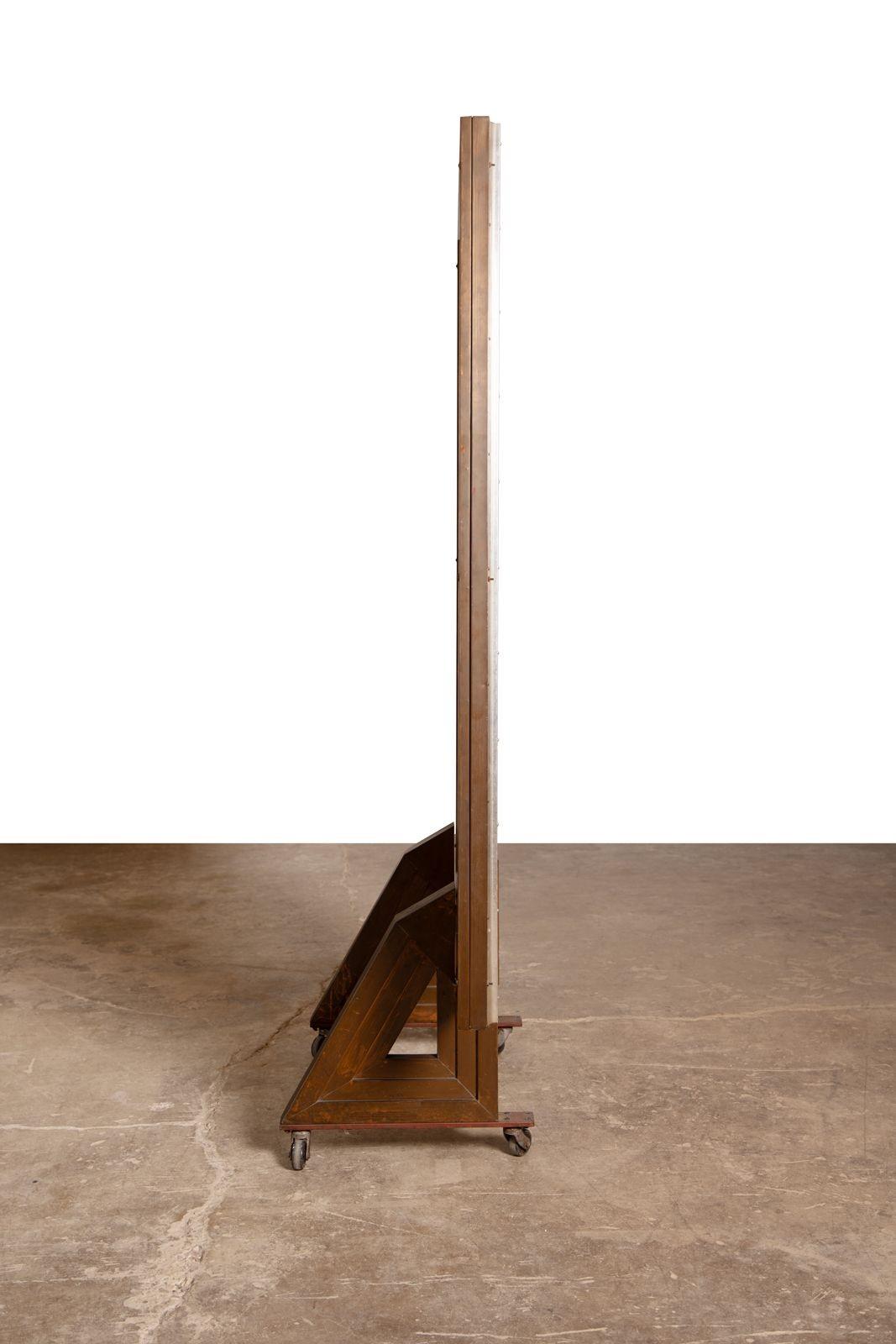 Importante tenda da visita in rame di Frank Lloyd Wright / specchio a figura intera in vendita 1
