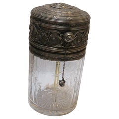 Importante Boin-Taburet francese del XIX secolo in argento sterling, profumo di Colonia di Parigi