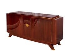 Important French Art Deco Sideboard by Jules Leleu