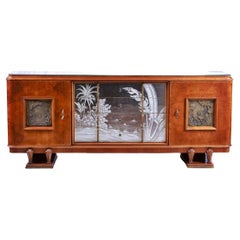 Important French Art Deco Sideboard, Mid 20th Century