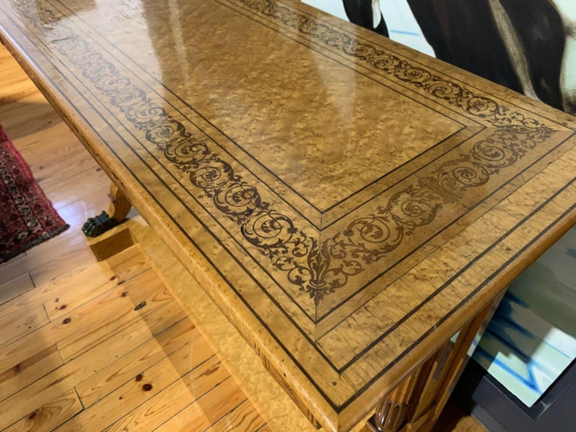 Importante table console française, XIXe siècle Bon état - En vente à Madrid, ES