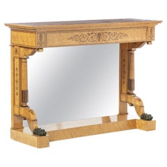 Antique Important French Console Table, 19th Century
