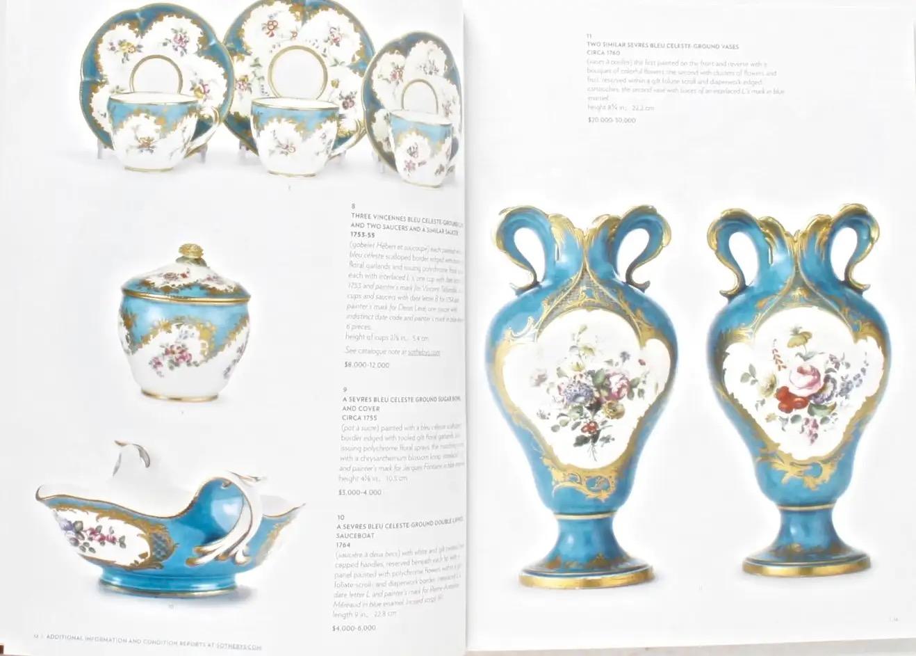Important French Furniture, Ceramics & Carpets, the Estate of Mrs. Robert Lehman For Sale 1