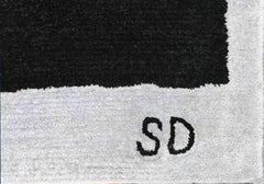 Importante Alfombra Francesa Moderna Firmada por Sonia Delaunay Siglo XX - Nº 1579