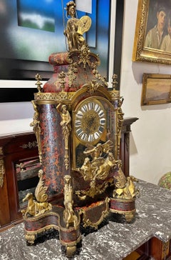 Important French Table Clock, Louis XIV, 18th Century