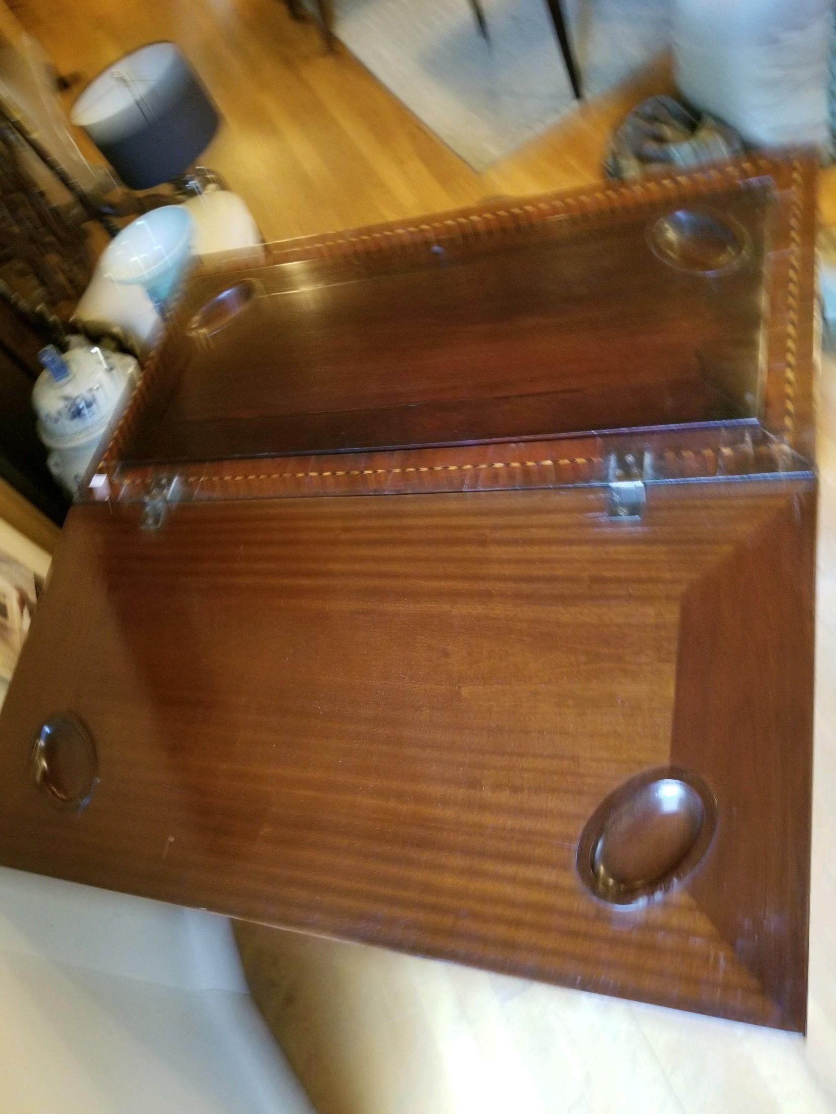Importante tavolo da gioco consolle di Giorgio III in vendita 5