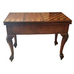 Important George III Console Gaming Table