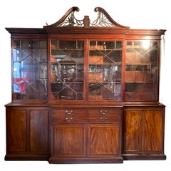 Important secrétaire en acajou d'époque George III