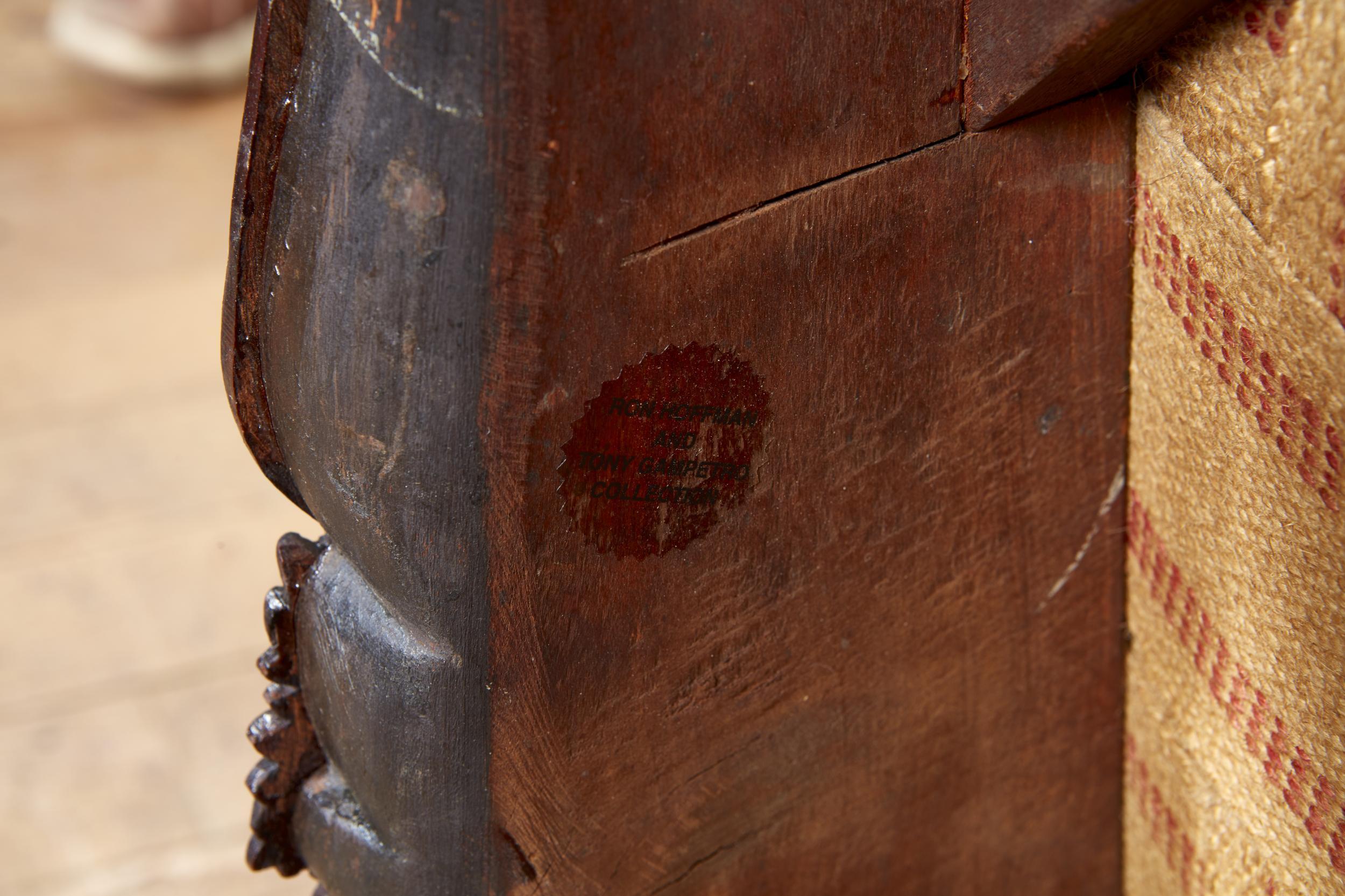 Important fauteuil en bois de rose George IV en vente 10