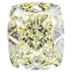 Alexander Important Diamant certifié GIA 23.01ct Cushion Fancy Yellow VS1 