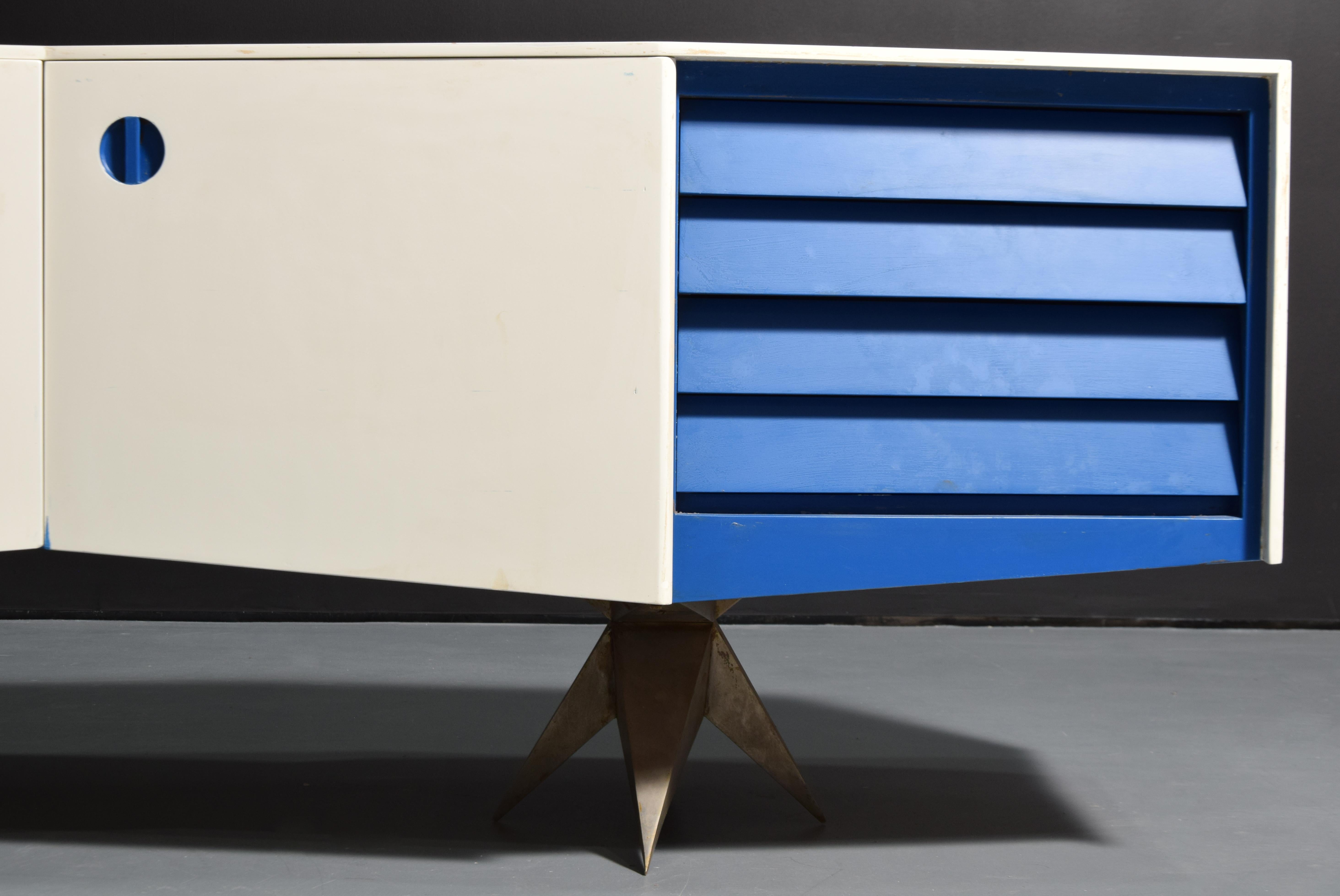Important Gio Ponti Cabinet, attributed to, Villa Namazee Commission 4
