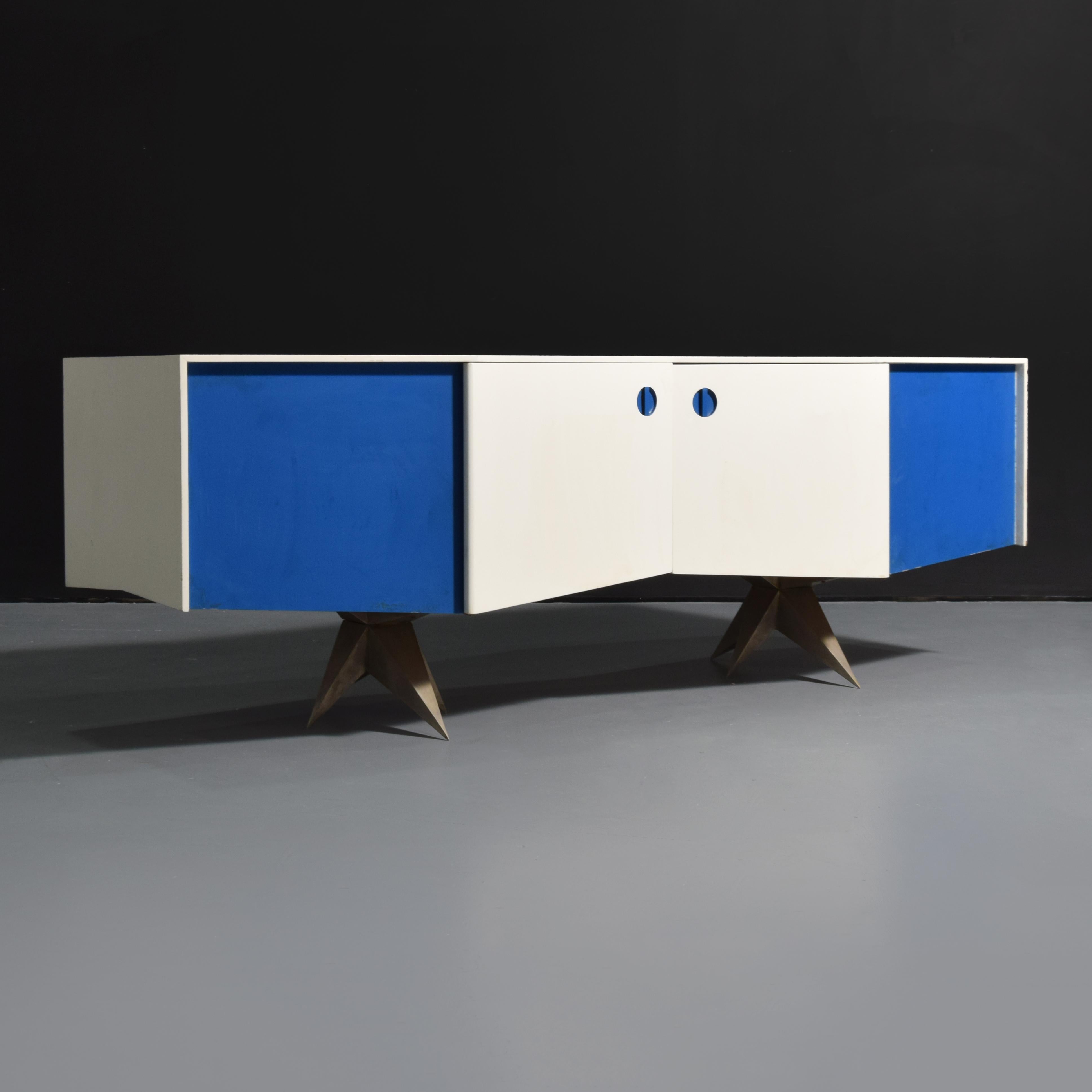 20th Century Important Gio Ponti Cabinet, attributed to, Villa Namazee Commission