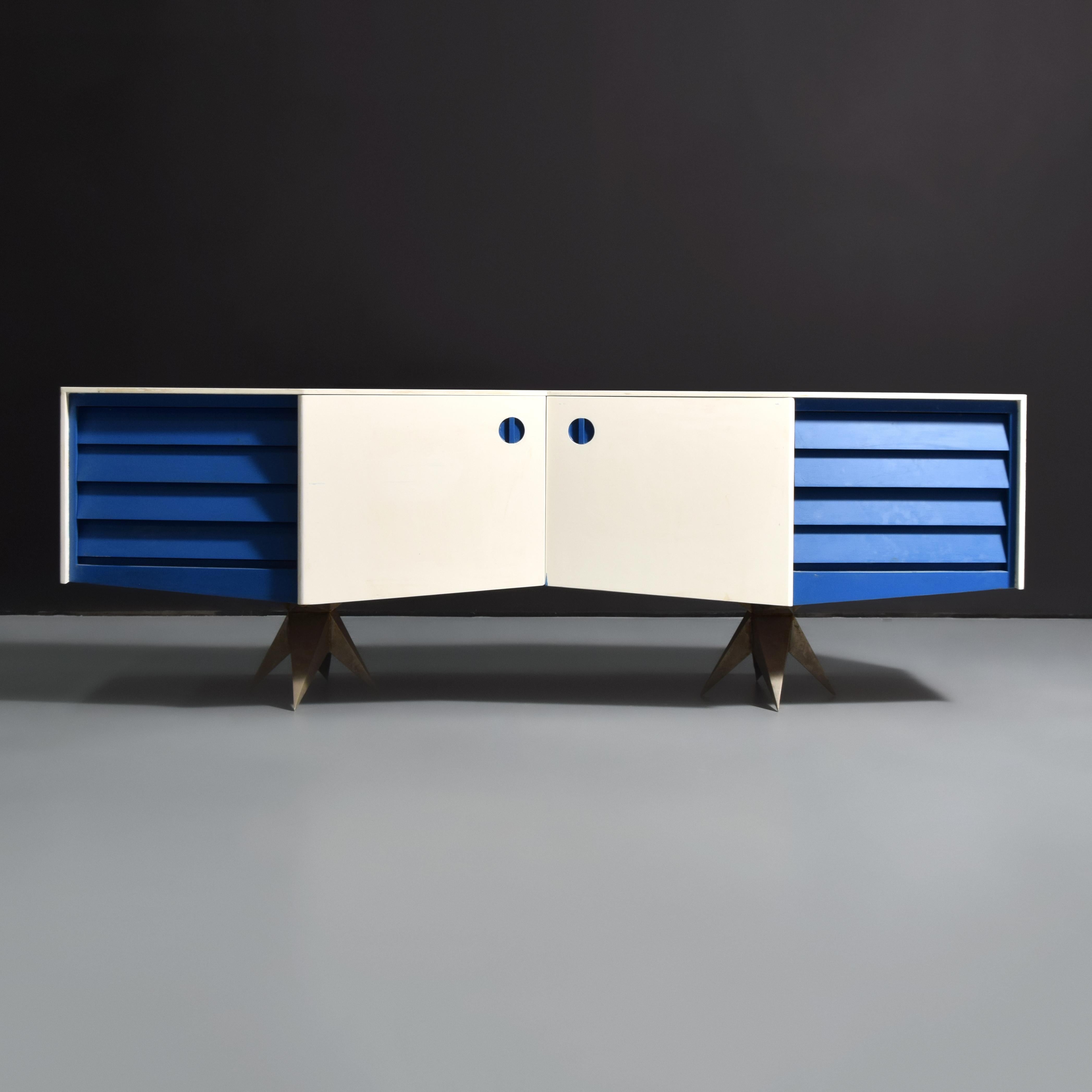 Important Gio Ponti Cabinet, attributed to, Villa Namazee Commission 3