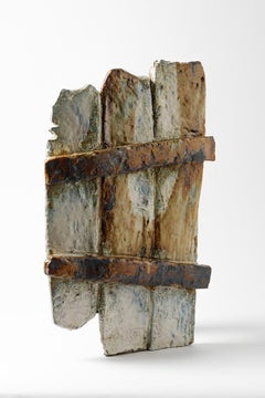 Importante sculpture en grès vernissé de Michel Lanos,  Circa 1990-2000