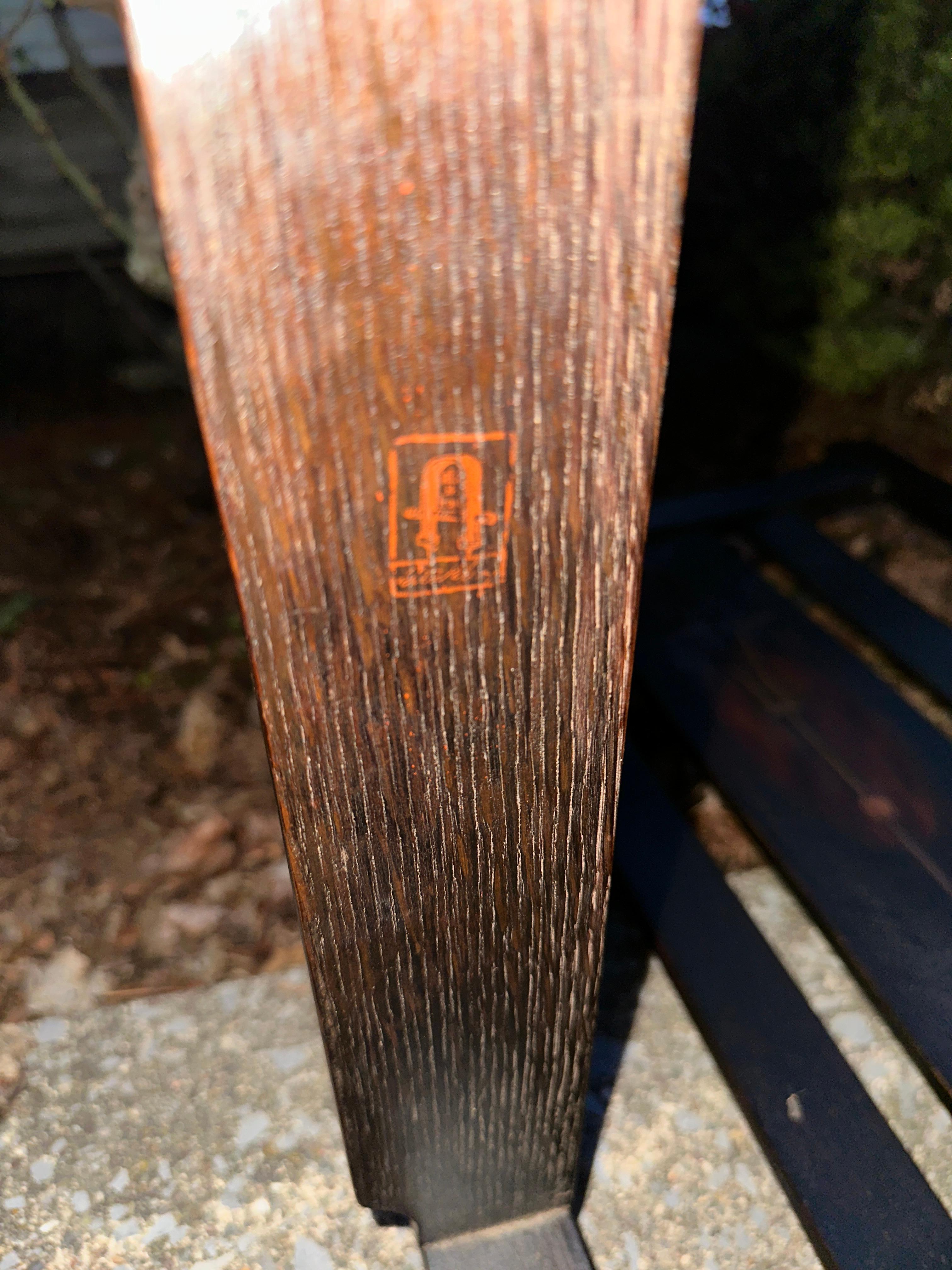 Importante sedia Gustav Stickley c, 1902 - Marcata! - Condizioni eccellenti in vendita 4