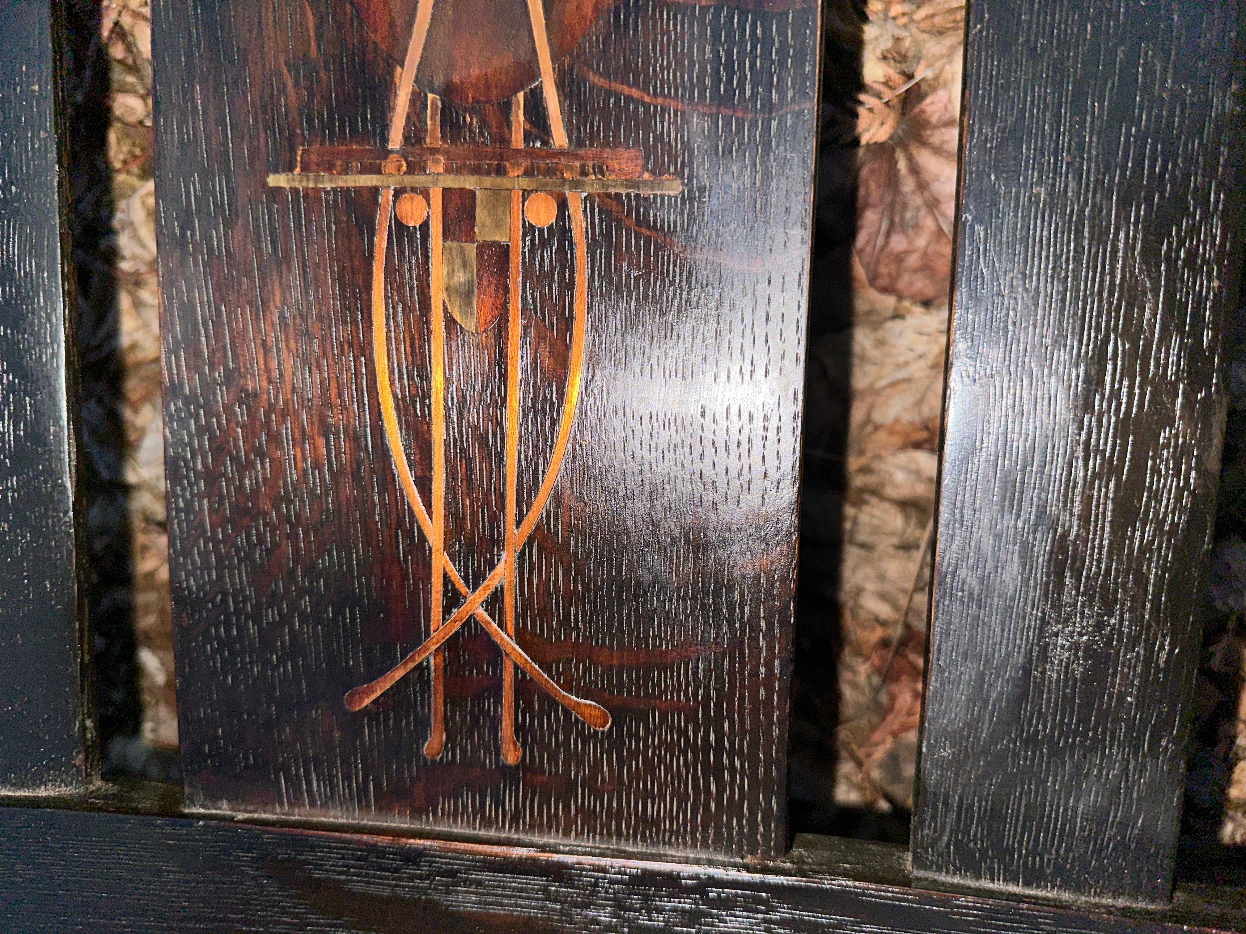 Importante sedia Gustav Stickley c, 1902 - Marcata! - Condizioni eccellenti

Si tratta di un'importante poltrona di Gustav Stickley con firma in scatola.  Realizzato nel 1902-1903 circa.  È stato progettato da Harvey Ellis. La sedia è in condizioni