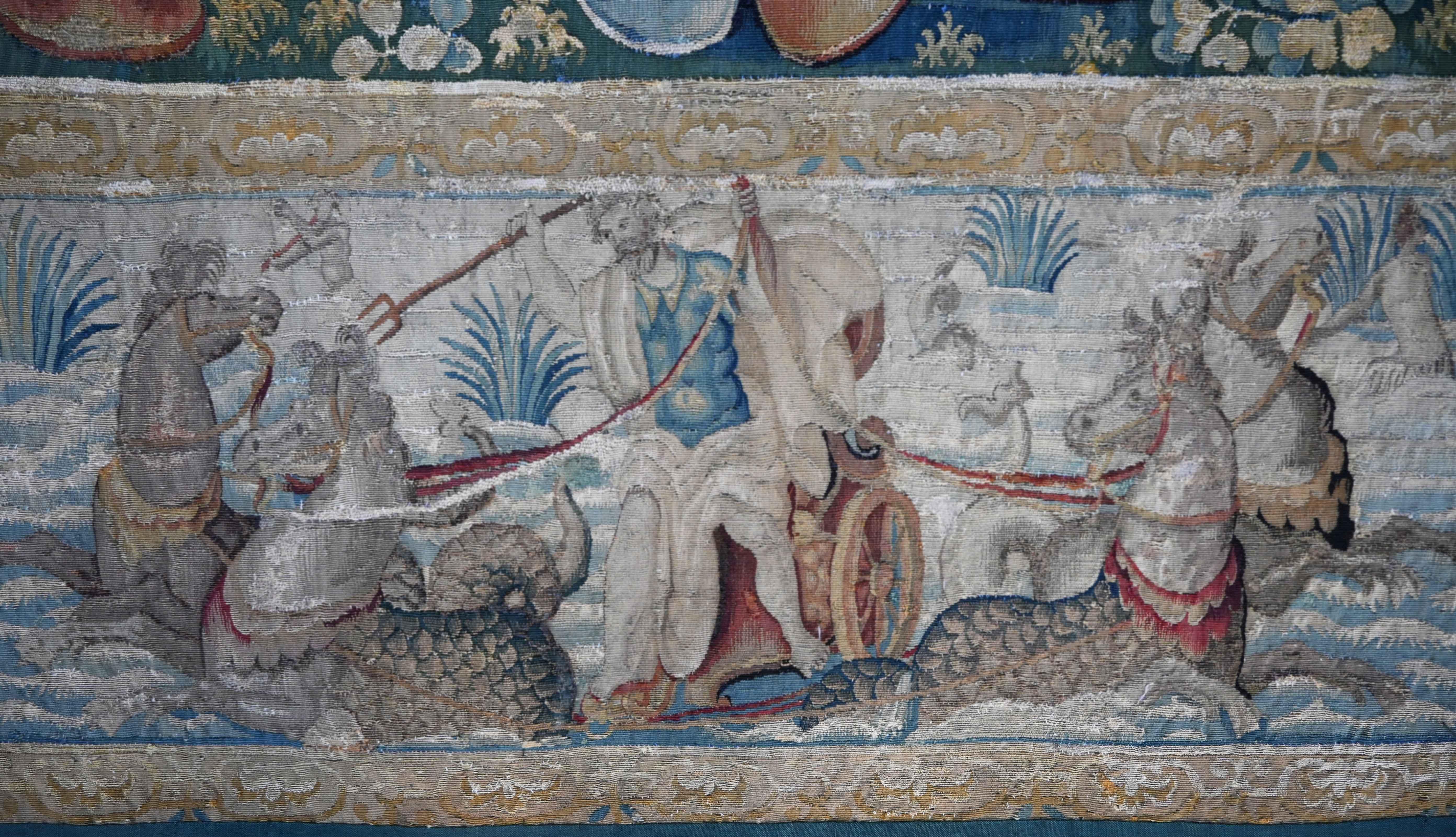 Importante arazzo storico Bruxelles - Ciro il Grande - 17° secolo - n. 1534 In condizioni ottime in vendita a Paris, FR