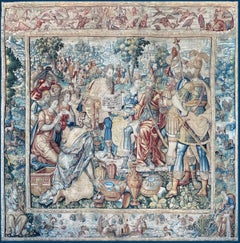 Importante arazzo storico Bruxelles - Ciro il Grande - 17° secolo - n. 1534