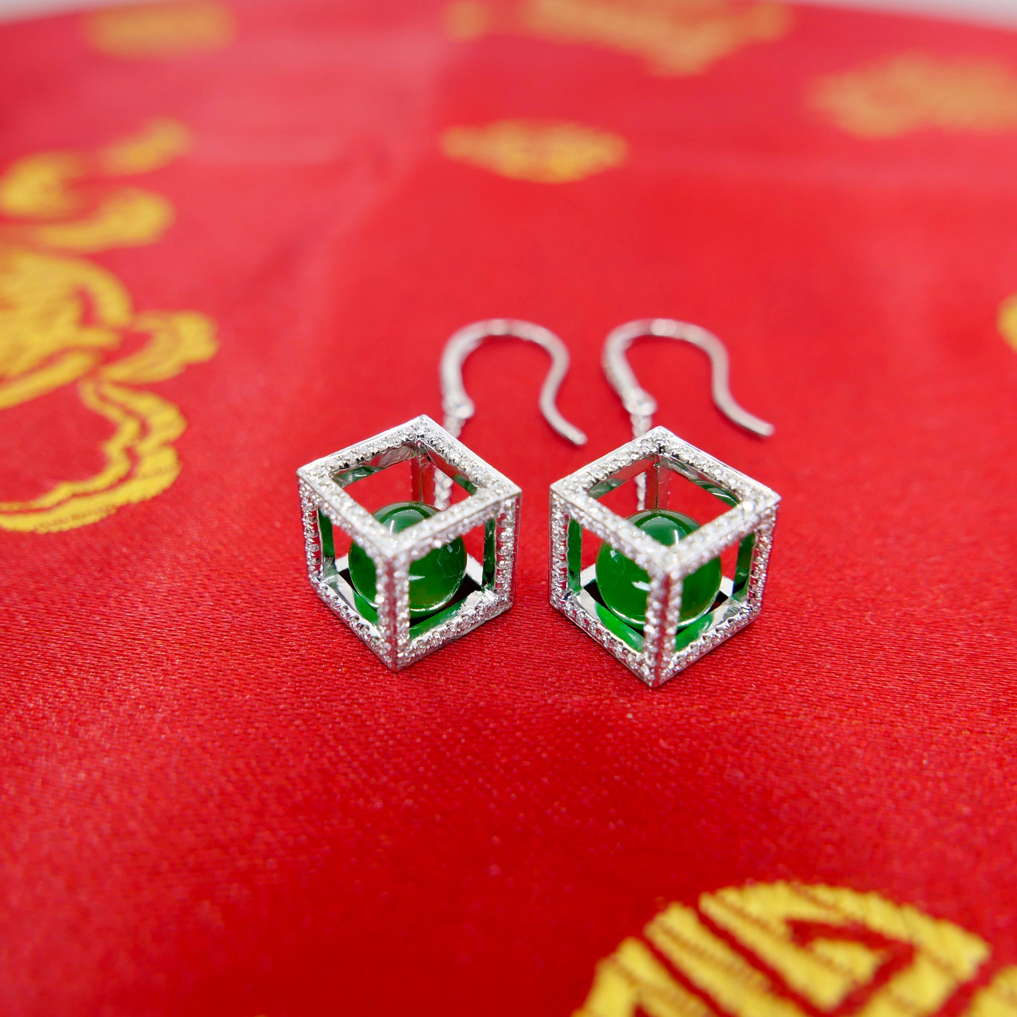 imperial jade earrings