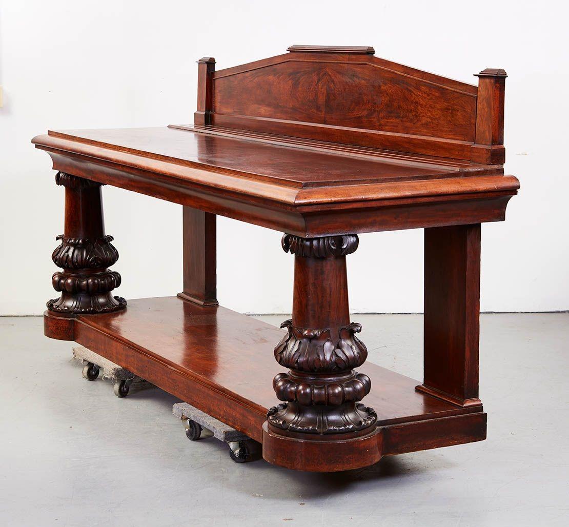 George IV Important Irish Georgian Console Table by Mack, Williams & Gibton For Sale