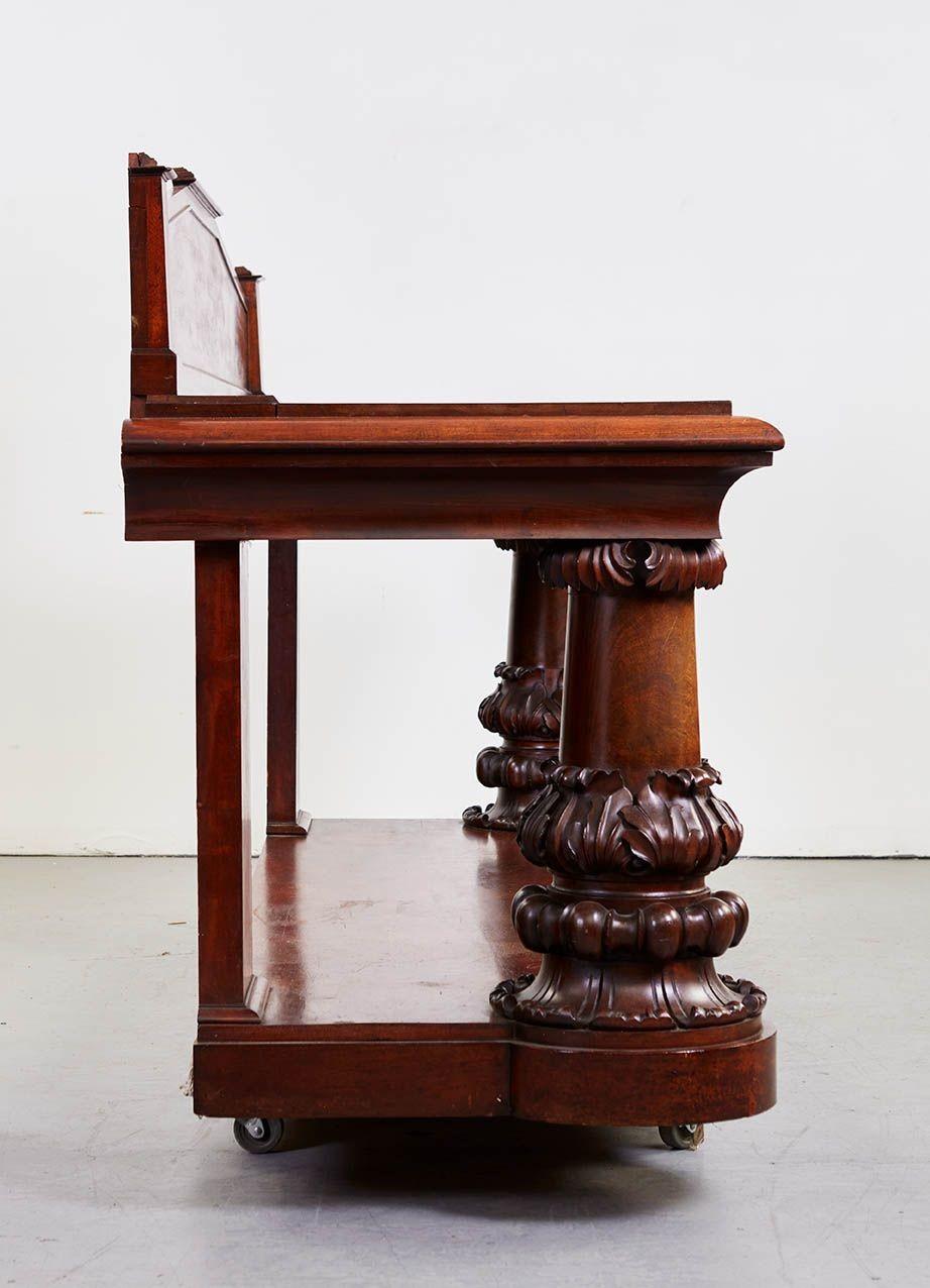 Important Irish Georgian Console Table by Mack, Williams & Gibton In Good Condition For Sale In Greenwich, CT