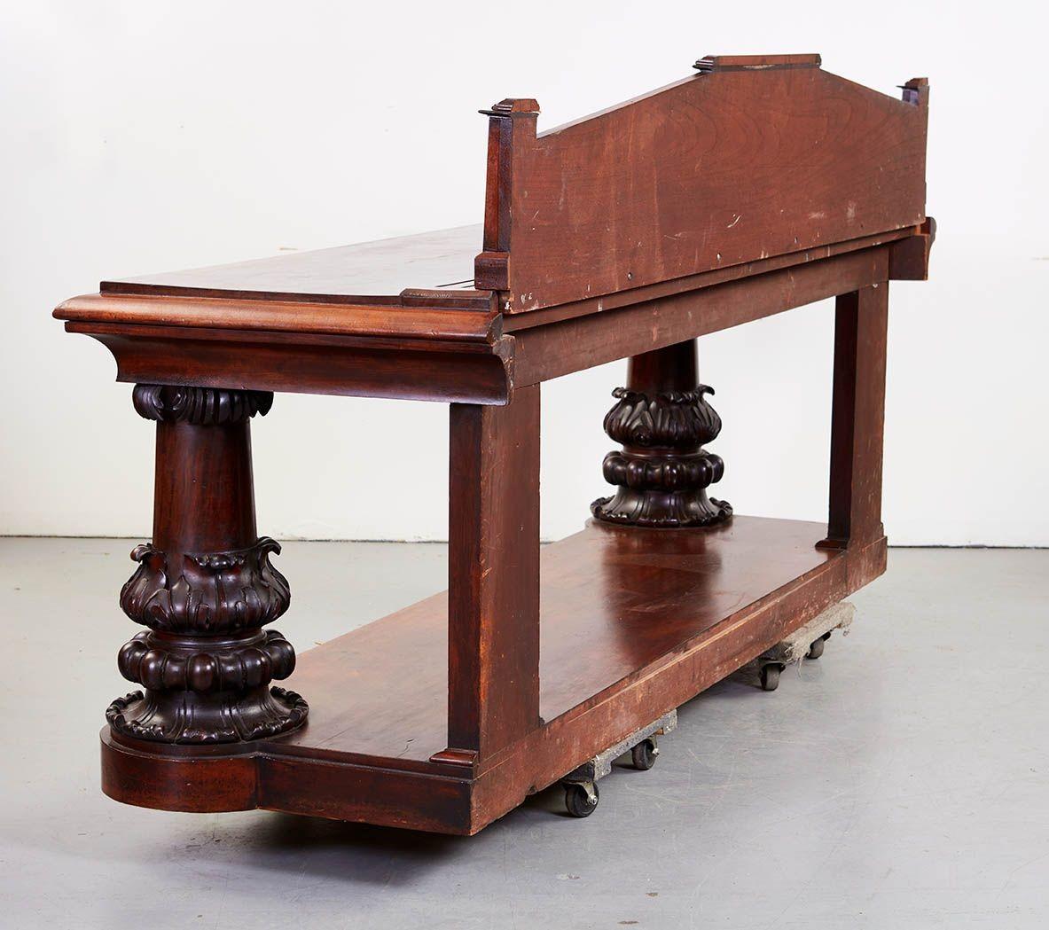 19th Century Important Irish Georgian Console Table by Mack, Williams & Gibton For Sale