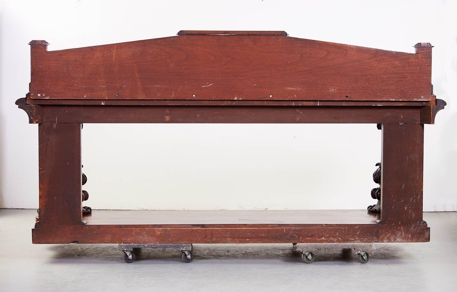 Important Irish Georgian Console Table by Mack, Williams & Gibton For Sale 1
