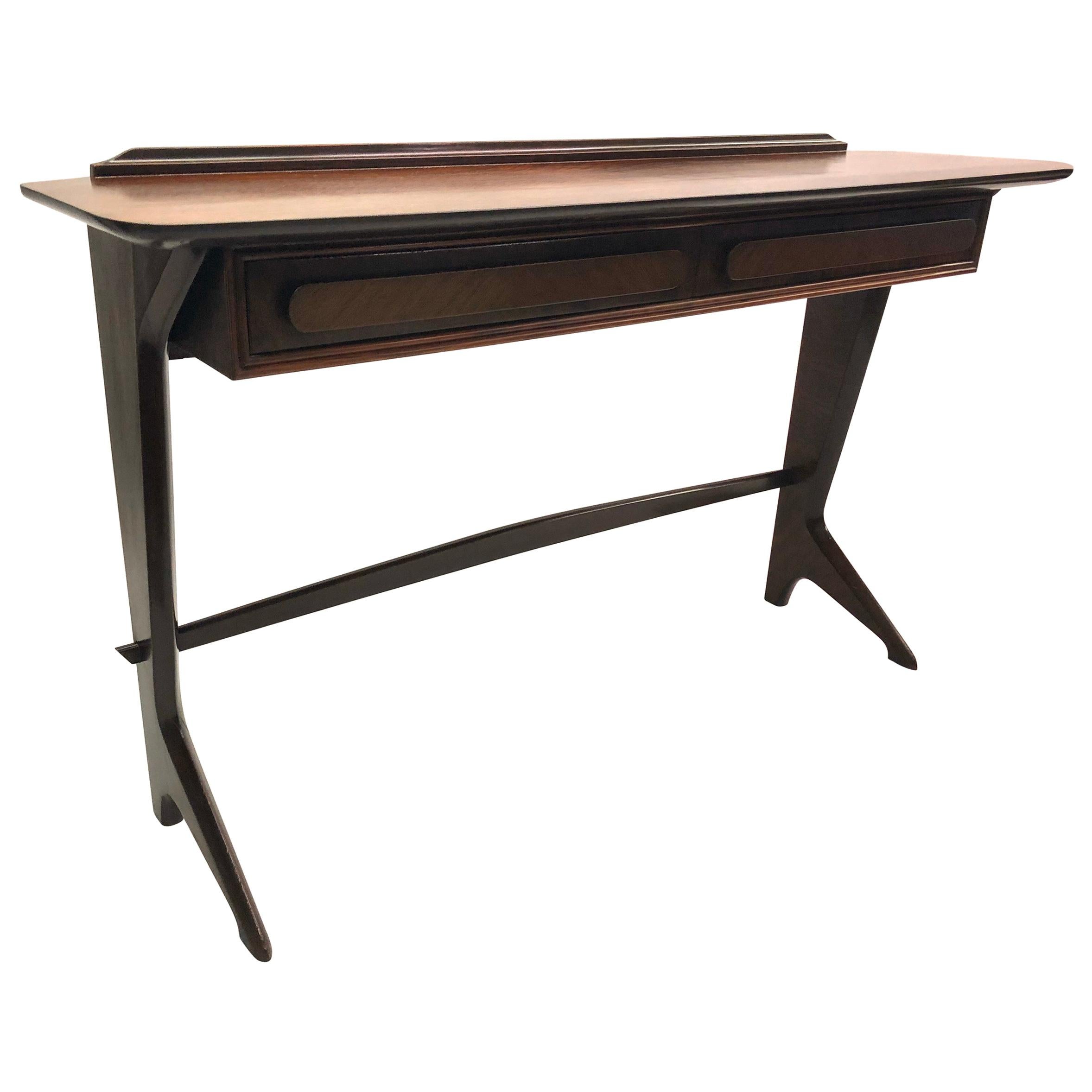 Rare and Important Italian Mid-Century Modern Rosewood Console by Ico Parisi