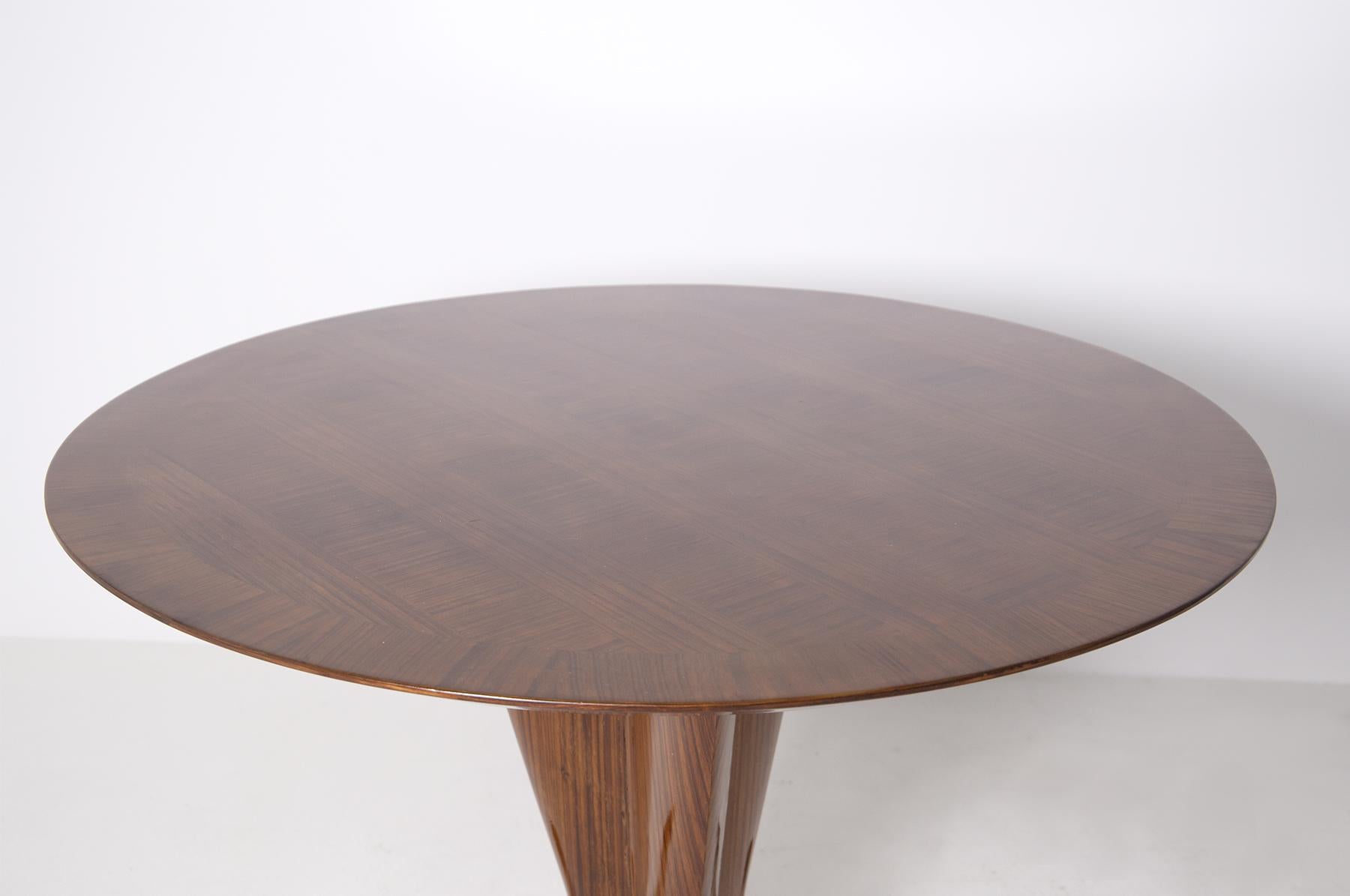 Important Italian Table by Ico Parisi, Unique Piece and Certificate, 1949 6
