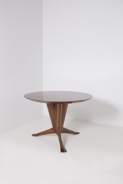 Important Italian Table by Ico Parisi, Unique Piece and Certificate, 1949