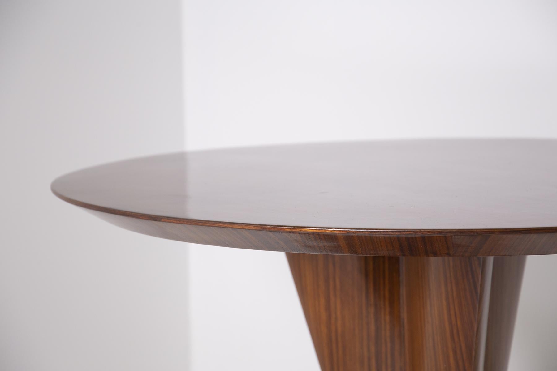 Mid-20th Century Important Italian Table by Ico Parisi, Unique Piece and Certificate, 1949