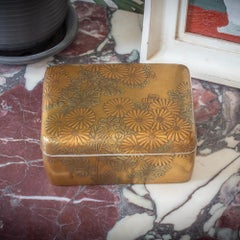 Important Japanese Lacquer Presentation Box Gifted by Japanese President to RAF