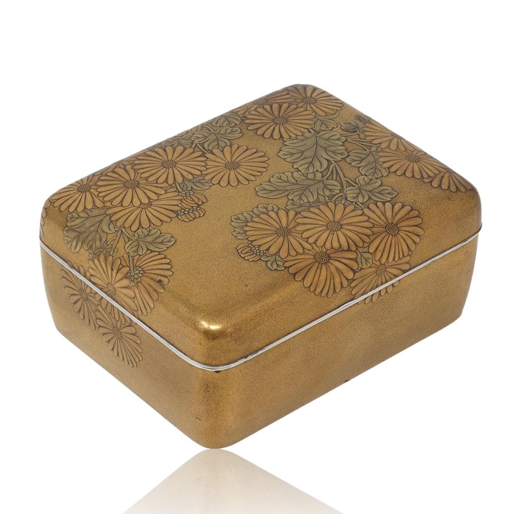 Important Japanese Lacquer Presentation Box Gifted by Japanese President to RAF For Sale 1