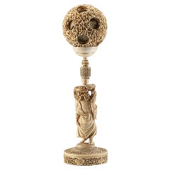 Important Japanese Puzzle Ball – 19th Century