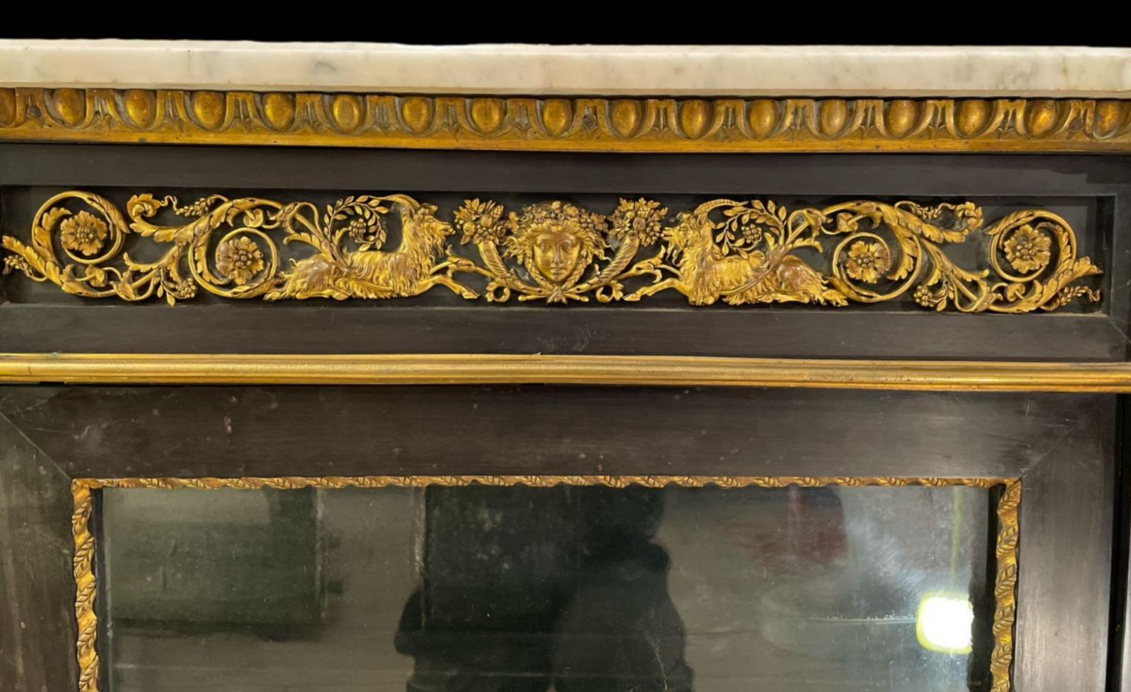 Hand-Crafted Important Jeune Belfort (1813) Sideboard, France, Napoleon III 19th Century For Sale