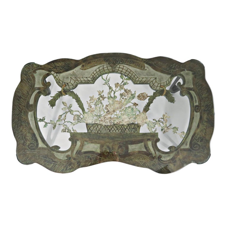 Important La Reine Floral Bronze Table By Philip And Kelvin Laverne Signed At 1stdibs